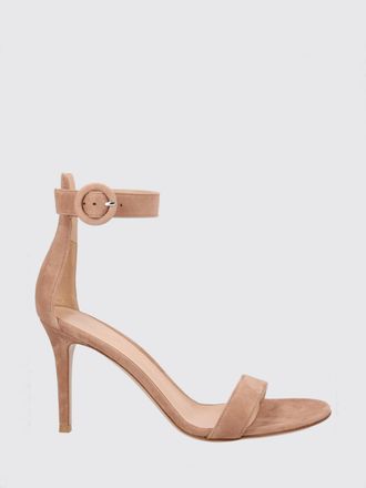 Gianvito Rossi Sandalo Portofino in camoscio