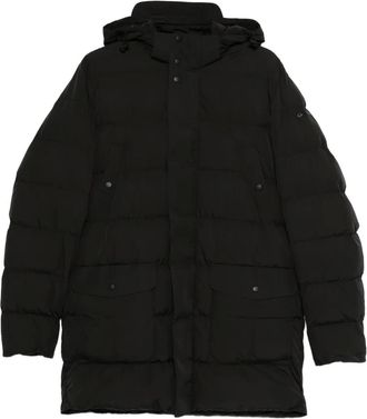 Geox Giacca trapuntata Pieve con cappuccio - Nero