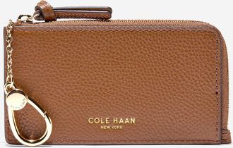 Cole Haan Womens Rachel Card Case - Beige