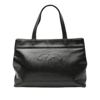 Chanel Pre-owned Tote Bags, female, Black, Size: ONE SIZE Pre-owned Tote Bag