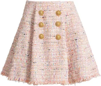 Balmain Minigonna Balmain in tweed