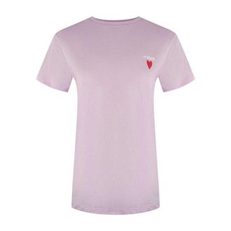 Love Moschino Dames/Dames Liefdeshart T-shirt (Roze)