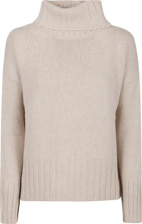Aragona Pure Cashmere Long-Sleeve Turtleneck Sweater