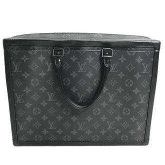 Louis Vuitton Pre-owned Monogram Eclipse Briefcase - unisex - Louis Vuitton Vintage - Vintage Bags - Black - ONE SIZE - Pre-owned