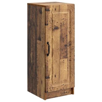 vidaXL Aparador Madera Envejecida 33 X 34,5 X 87 Cm Vidaxl
