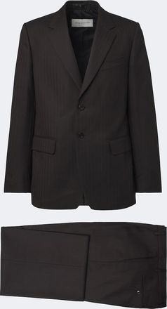 Dries Van Noten Traje de lana