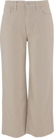 Mother Flare Jeans, female, Beige, W30, Wide Trousers