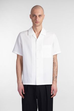 Attachment Camicia in poliestere bianco