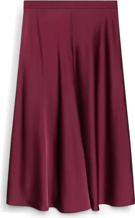 Fiorella Rubino Dames, Rokken, Rood, Maat: XL Satijn