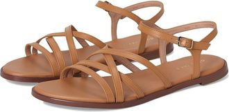 Cole Haan Flynn Strappy Sandals Womens Sandals Biscuit Leather : 5.5 B - Medium