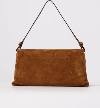 Staud Borsa a spalla Wally in pelle scamosciata Staud