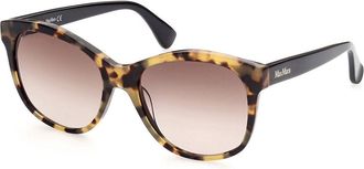 Max Mara MM0007 56F Womens Sunglasses Tortoiseshell Size 56