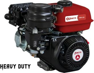 Zanetti Motor Completo Zanetti Hbm420l3ev 420cc Eje Horizontal 25.4mm Avv.el&eacute;ctrico