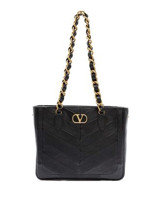 Valentino Garavani Laseine Small Leather Shoulder Bag