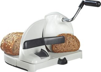 WENKO Brotschneidemaschine, Mit Handkurbel