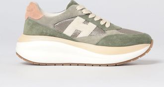 Hogan Sneakers Maxi I Active Hogan in camoscio e mesh