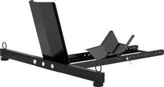 HOMCOM Homcom Cavalletto Blocca Ruote Moto Da &Oslash;34-84 Cm Regolabile Su 14 Livelli