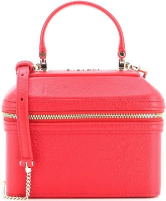 Bulgari Serpenti Forever Top Handle Convertible Vanity Leather Small
