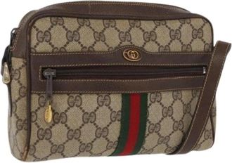 Gucci Pre-owned Vintage Cross Body Bag - Dames - Vintage Schoudertas - Beige - ONE Size - Vintage