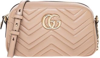 Gucci Gg Marmont Small Leather Camera Crossbody