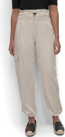DKNY Skinny Leg Cargo Pants in Light City Khaki at Nordstrom Rack, Size X-Small