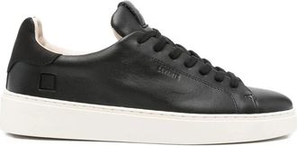 D.A.T.E. Levante Calf - Heren - Sneakers - Zwart - 46 EU - Leer - Schoenen