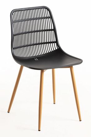 Regalos Miguel Regalos Miguel - Sillas Comedor - Silla Bake - Negro