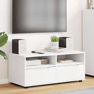 vidaXL vidaXL Mobile TV Bianco 100 x 48 x 43 cm Legno multistrato