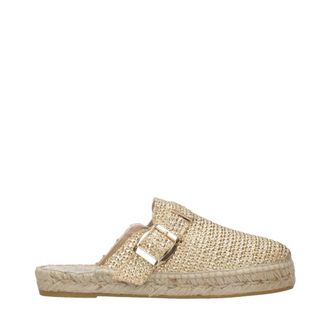 Espadrilles Sandalen - Dames - Slip ons - Beige - 37 EU - Schoenen