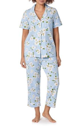 Bedhead Pajamas Stretch Cotton Jersey Pajamas in Magnolia Breeze at Nordstrom, Size X-Small