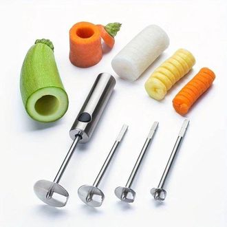 OEM Este Descorazonador De Verduras De Acero Inoxidable Tiene Un Dise&ntilde;o Ergon&oacute;mico Para Facilitar Su Uso Y Es Apto Para Verduras Como Manzanas