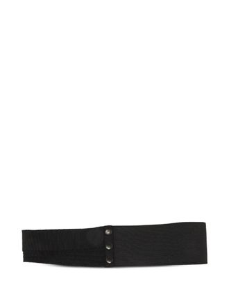 Lanvin tonal-stitching belt - women - Fabric - One Size - Black