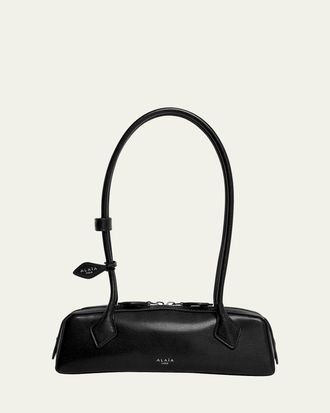 Alaia Le Teckel Small Shoulder Bag in Leather