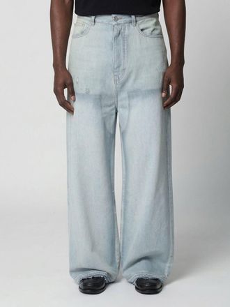 Amiri Jeans Faded Carpenter in cotone a gamba larga con design a cinque tasche