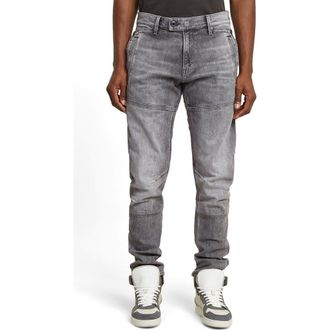 G-Star Diver 3D Slim Fit Jeans in Sun Faded Gunmetal at Nordstrom, Size 28 X 32