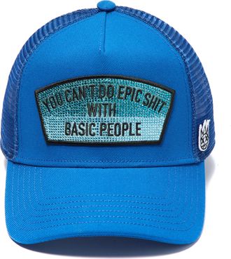Cult of Individuality MESH TRUCKER HAT EPIC SHIT CRYSTALS