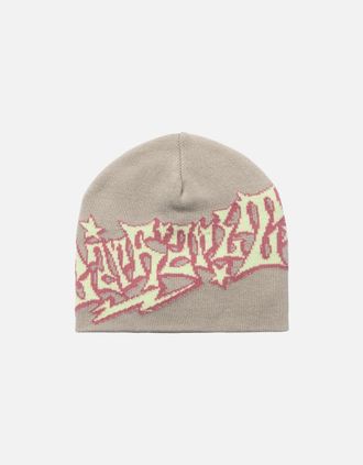 Carhartt Work in Progress Mens Carhartt WIP Supa Beanie - Puddle - Cream - Size: ONE size