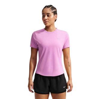 Nike Dames/Dames Swift Dri-FIT Hardloop-T-shirt (Magenta)