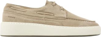 Nubikk Jiro Yacht Suede - Heren - Bootschoenen - Beige - 45 EU - Su&egrave;de - Schoenen