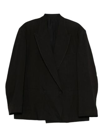 STUDIO NICHOLSON double-breasted blazer - Black