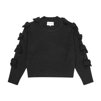Munthe Jersey de punto con cuello redondo - Knitwear - Mujer - Negro - 2XL