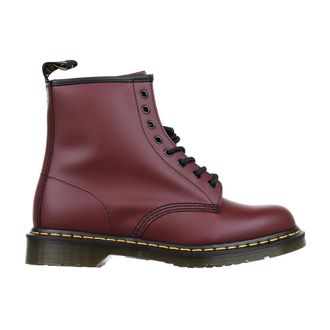 Dr. Martens Schoenen, Dames, Rood, 38 EU, Leer, Kersenrode Gladde Laarzen