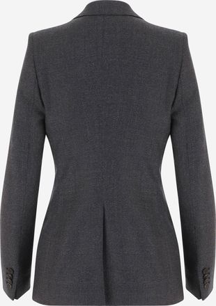 Tagliatore Womens Wool Jacket Grey