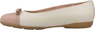Geox Annytah - Dames - Ballerinas - Beige - 40 EU - Leer - Schoenen