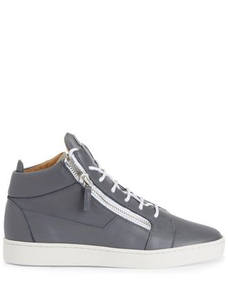 Giuseppe Zanotti Kriss mid-top sneakers - Grey