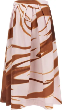 Dries Van Noten Soni Skirt - Pink