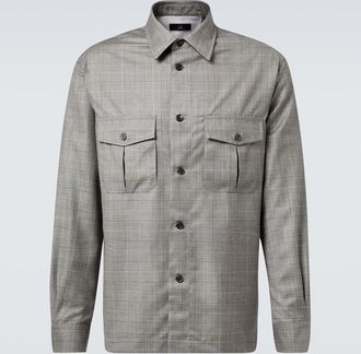 Dunhill Camicia in lana a quadri