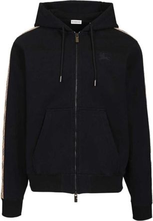 Burberry Navy Blue Cotton Hoodie