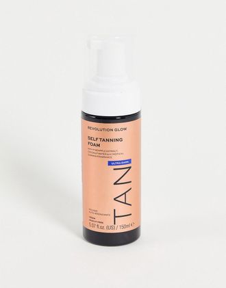 Revolution Glow Coconut Water & Pineapple Tanning Foam - Ultra Dark-No color