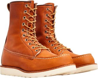 Red Wing Shoes Moc Toe 8 Inch Oro-Legacy Boot - Heren - Veterlaarzen - Bruin - 44 1/2 EU - Leer - Schoenen